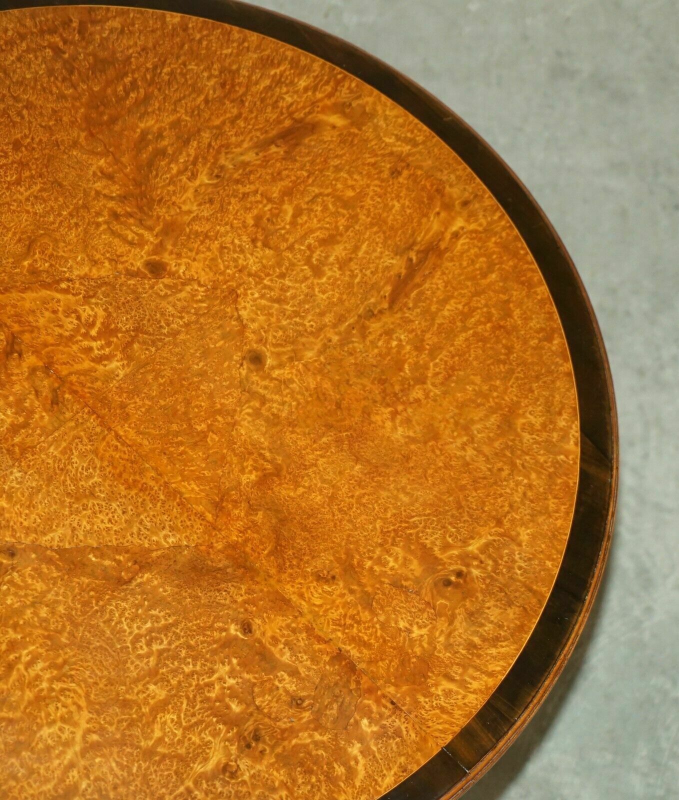 Gillows Of Lancaster Aesthetic Movement Amboyna Burr Walnut Occasional Table photo 4950.0