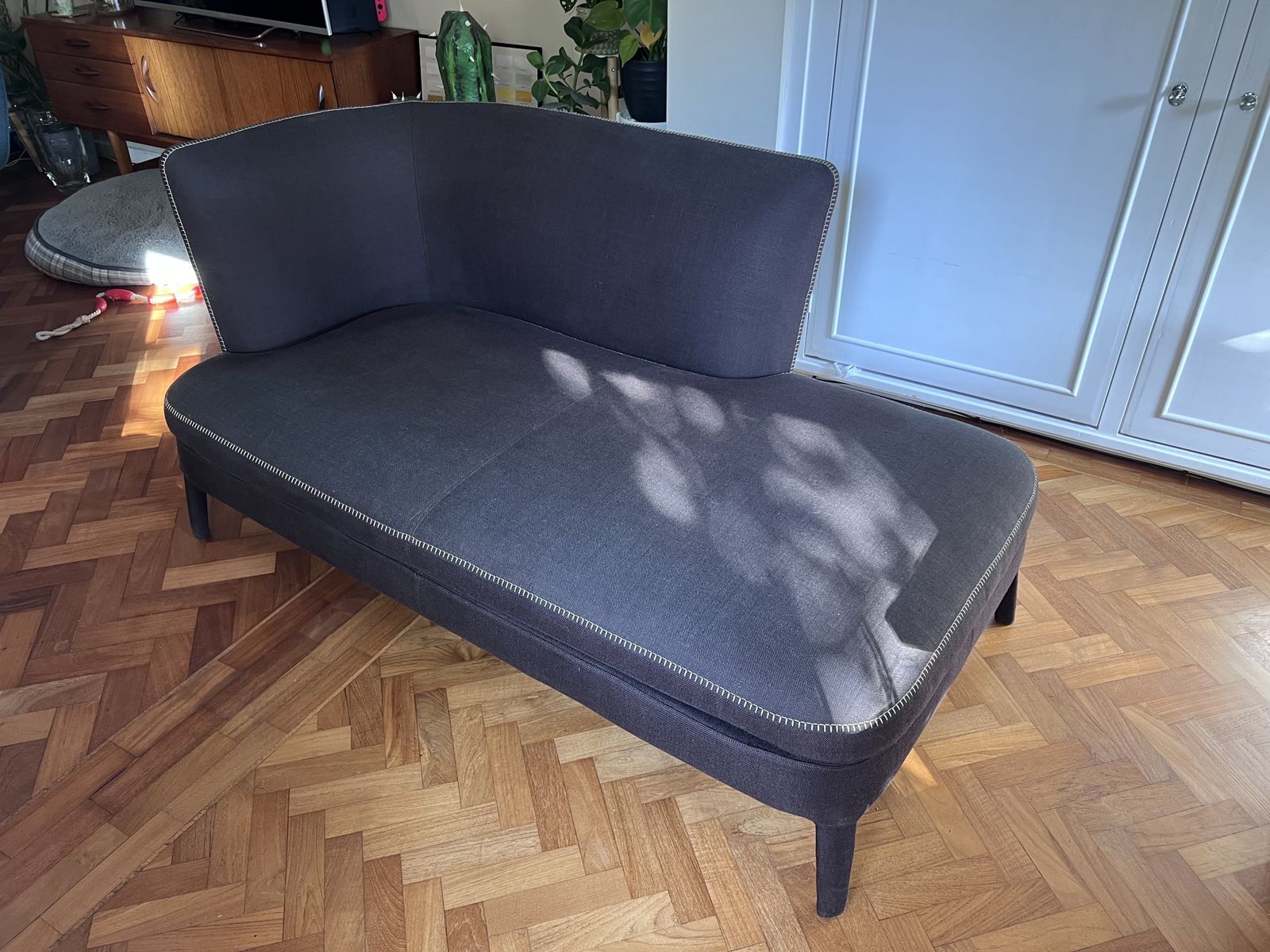 Maxalto/B&B Italia Febo Day Bed In Dark Chocolate Brown