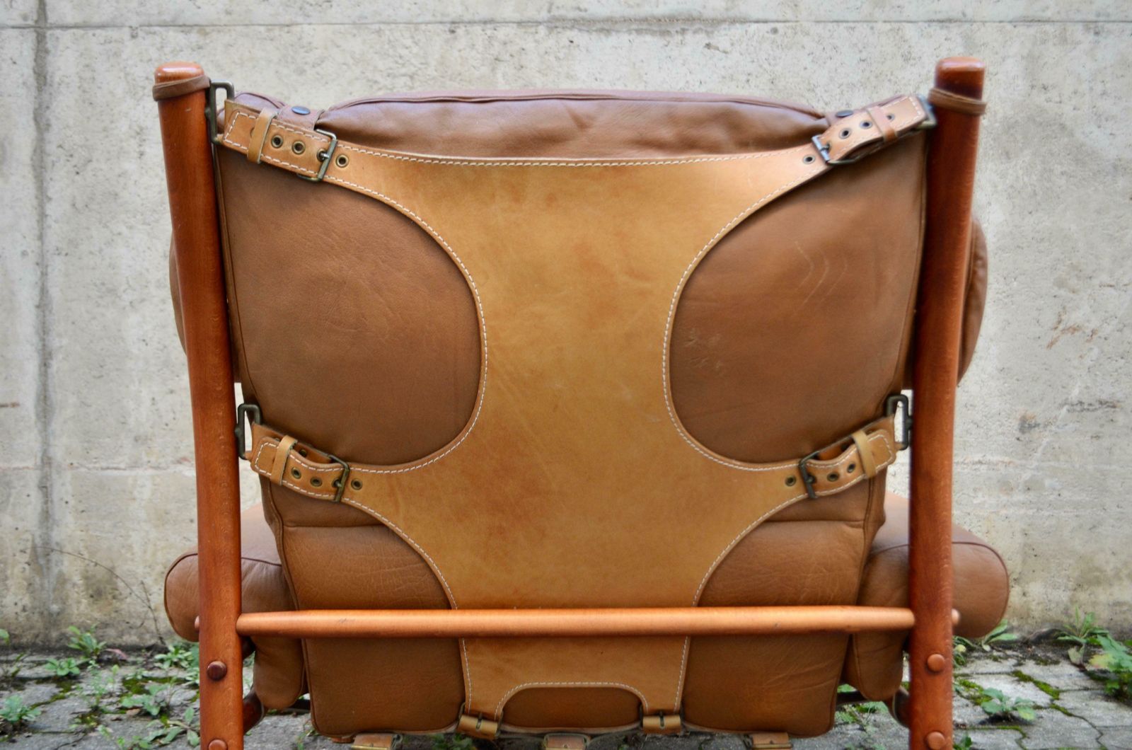 6248.0 Arne Norell Model Inca Caramel Leather Lounge Chair photo