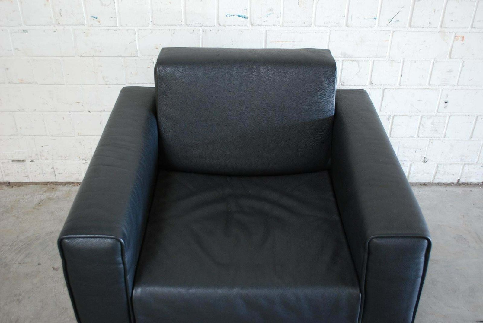Matteo Grassi Korium Leather Armchair Or Chair Korium By Tito Agnoli photo 3706.0
