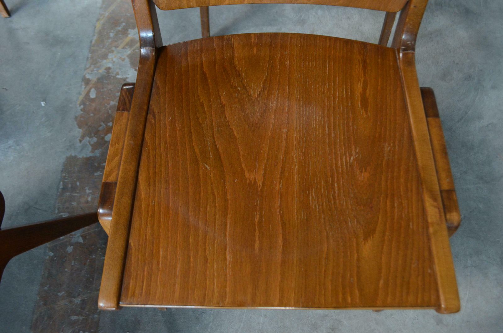 photo vintage 12set Of Original Austro Chairs By Franz Schuster For Wiesner Hager Austria 1959