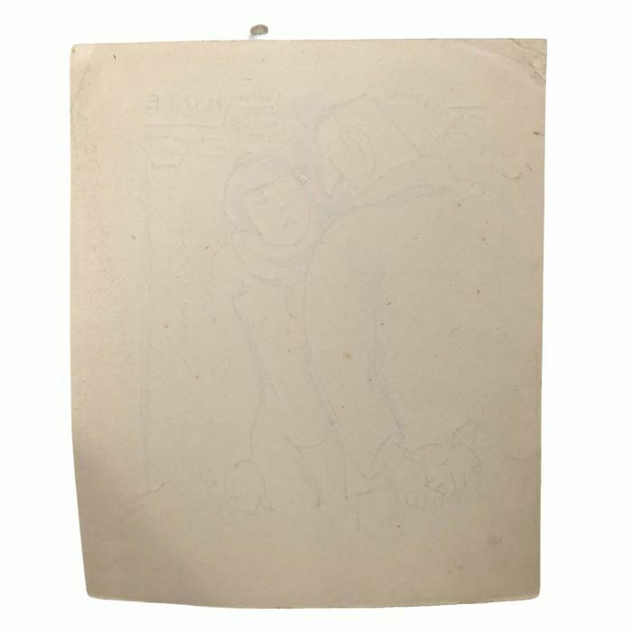 Lucien Roudier Eller Drawing On Paper 1930s photo furniture