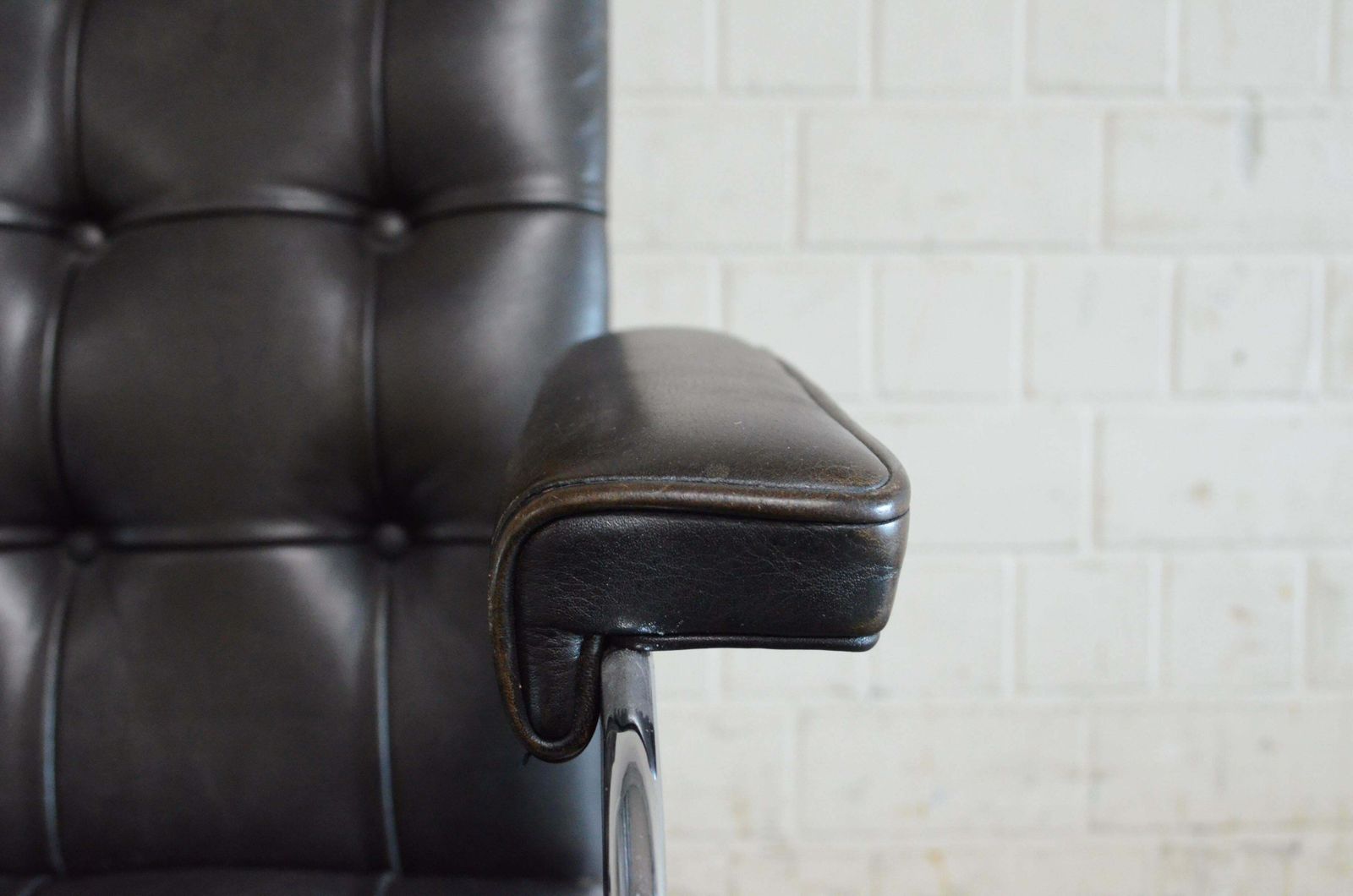 photo for sale Robert Haussmann De Sede Rh 305 High Back Chair Black