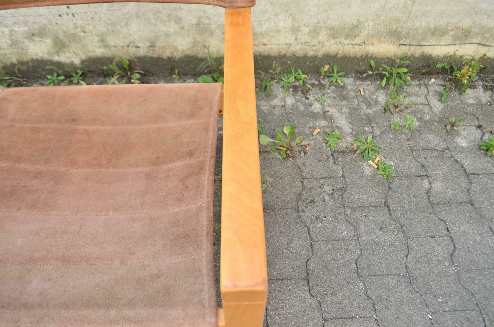 photo buy Karin Mobring Model Diana Brown Cognac Sling Lounge Chair Vintage Ikea, 1 Of 2