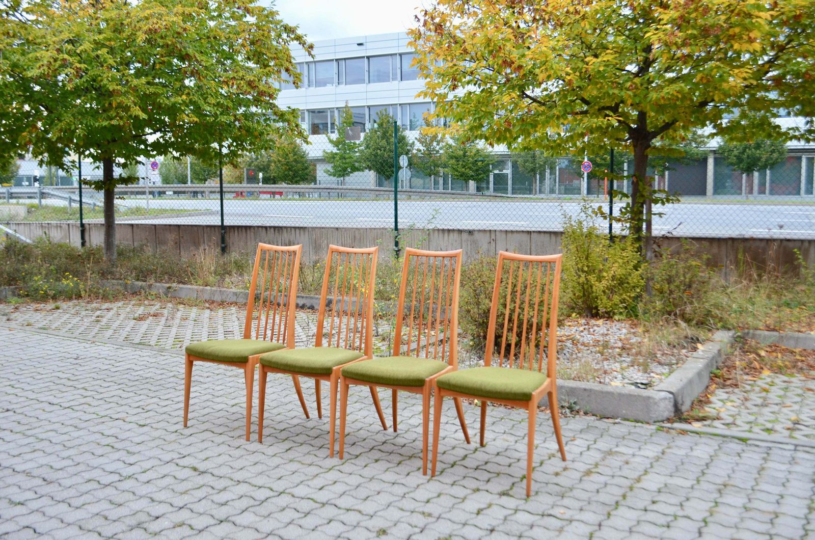 Ernst Martin Dettinger German Mid Century Dining Chair Lucas Schnaidt Set Of 4 photo furniture