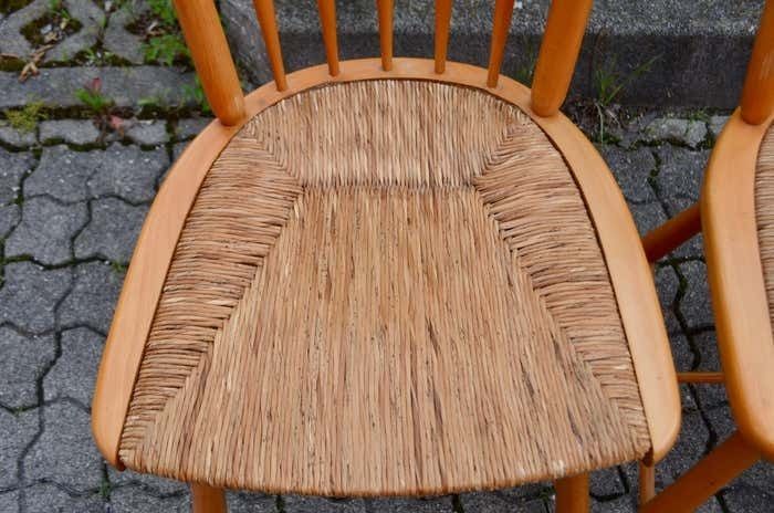 Germany Dining Chairs Wk Möbel Arno Lambrecht Wks Series 1950 Set Of 4 photo for sale