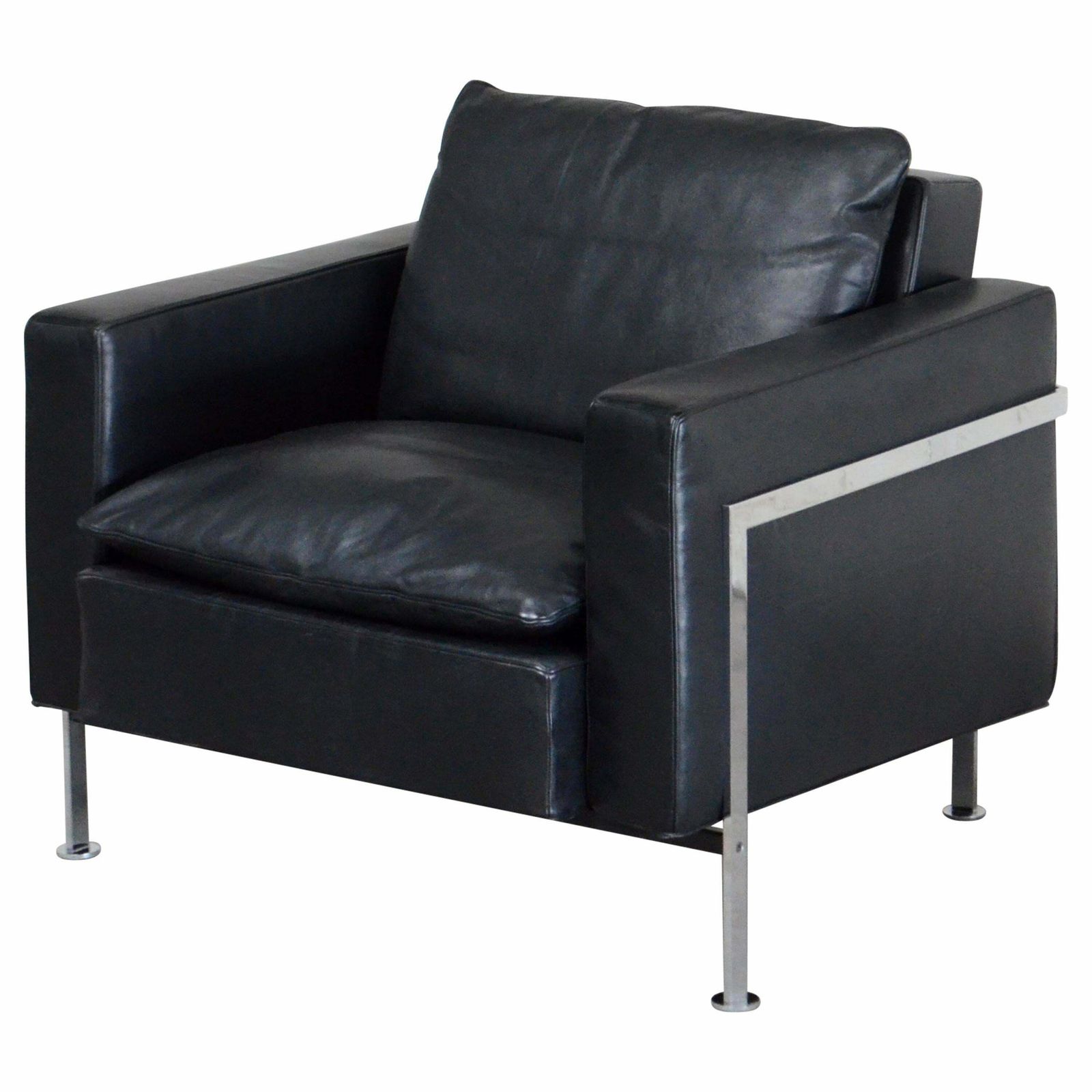 Robert Haussmann Hans Kaufeld Or De Sede Rh 302 Leather Armchair First Edition