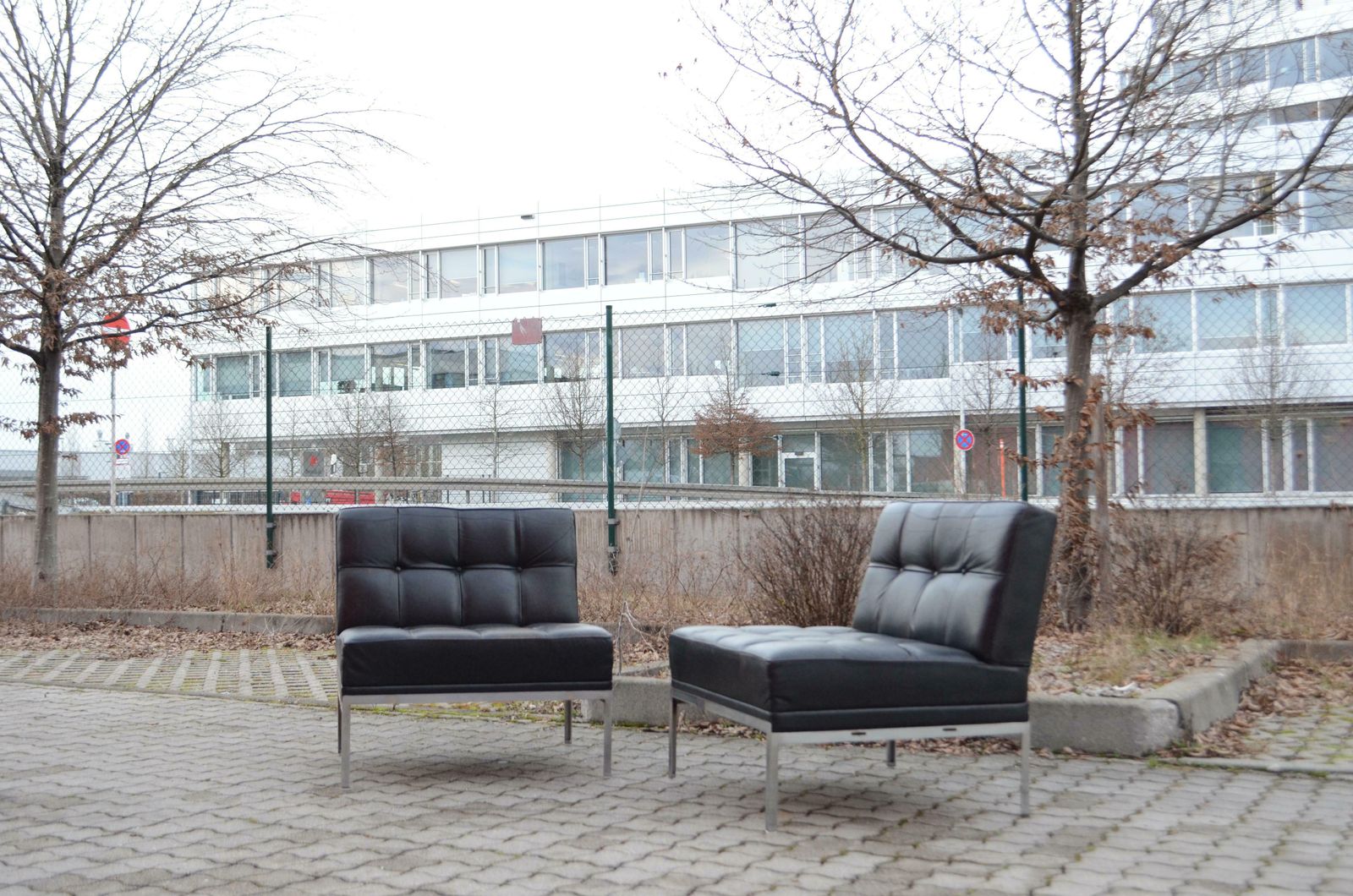 Johannes Spalt Leather Easy Lounge Chair Constanze By Wittmann Set Of 2 photo Furniture