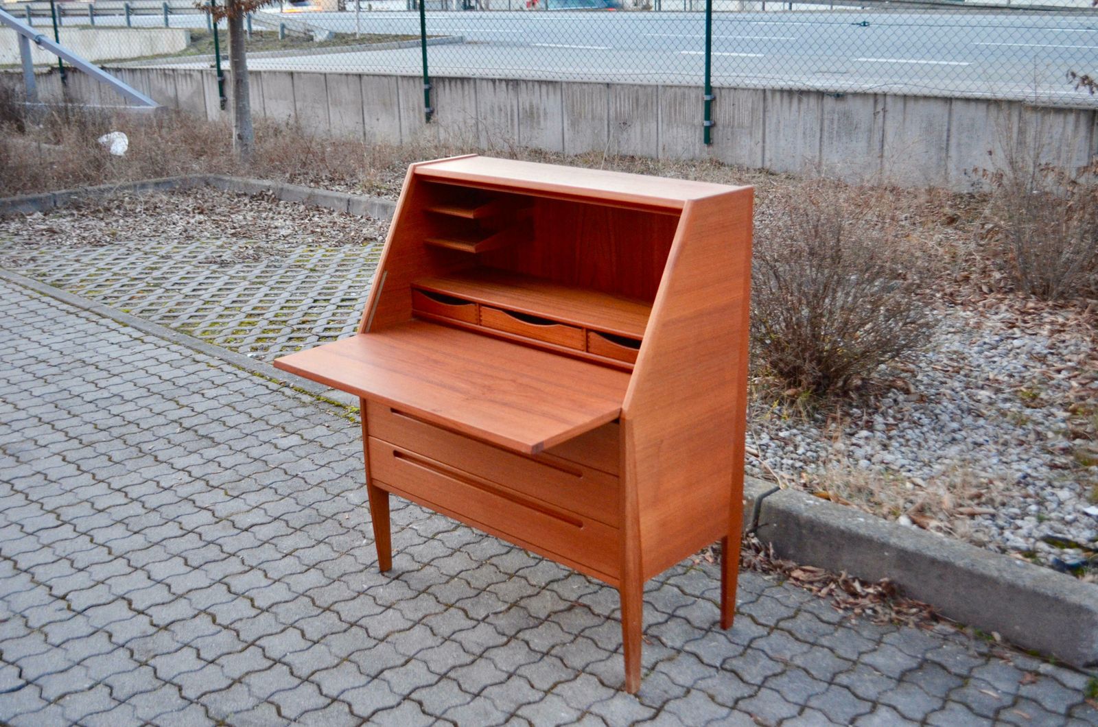 photo furniture Kai Kristiansen For Torring / Hjn Mobler Model 63 Danish Modern Teak Secretary
