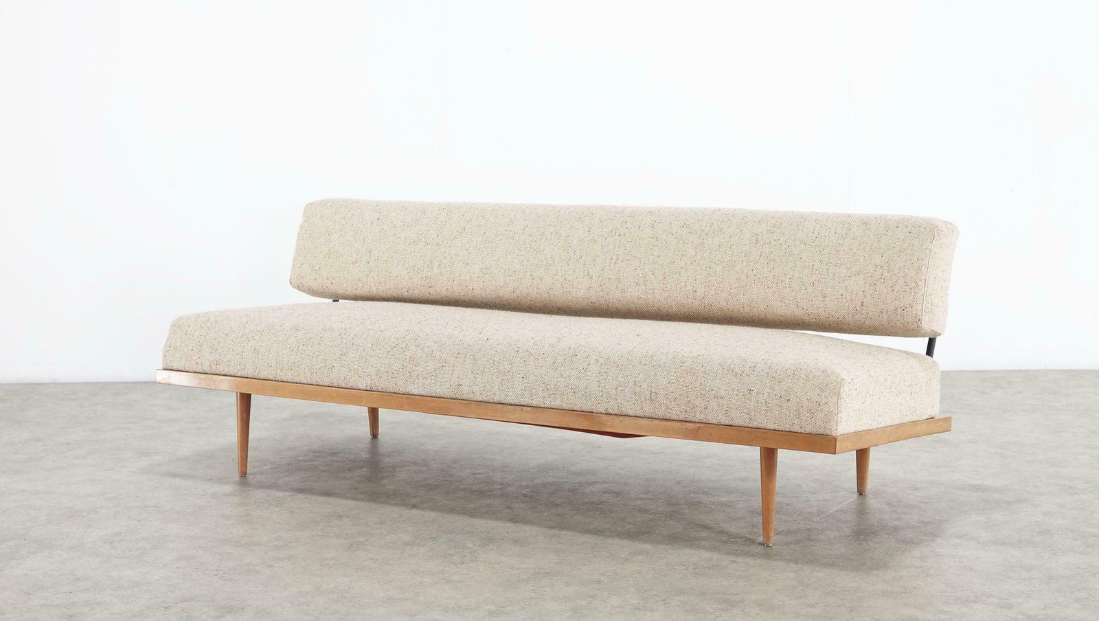 photo buy Josef Pentenrieder Minimalist Daybed Convertible Sofa For Hans Kaufeld, 1954