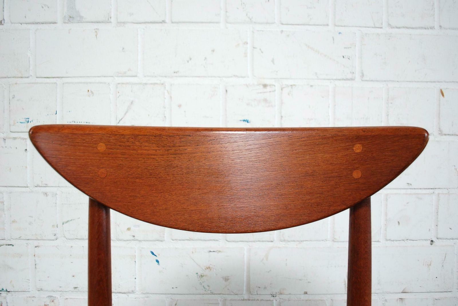 photo for sale Peter Hvidt And Orla Mølgaard Nielsen 8 Teak Dining Chairs Model 316 For Soborg