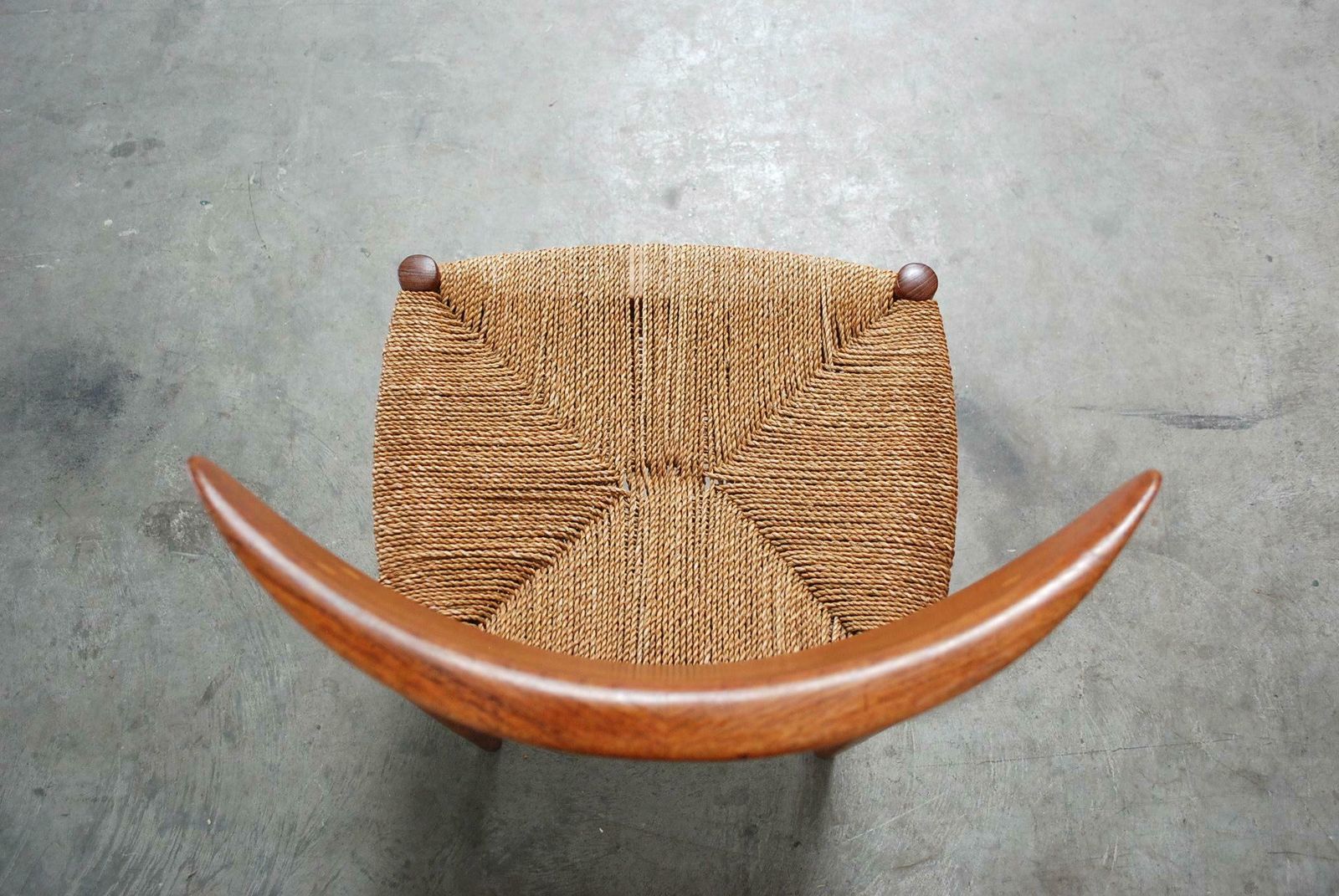 photo vintage Peter Hvidt And Orla Mølgaard Nielsen 8 Teak Dining Chairs Model 316 For Soborg