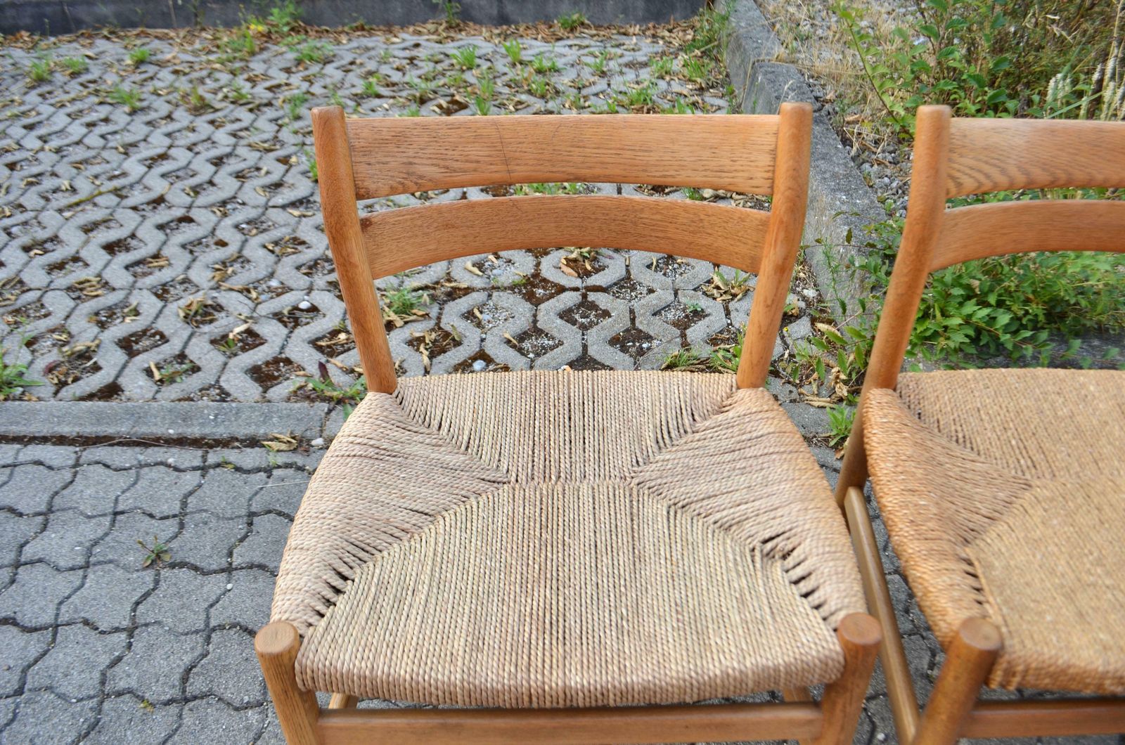 8470.0 Børge Mogensen Model Bm1 Dining Oak Chairs For C.M. Madsens Set Of 6 photo