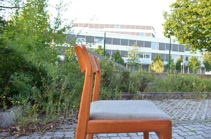 photo furniture Erik Kirkegaard For Hong Stole Stolefabrik Danish Teak Dining Chair Set Of 4