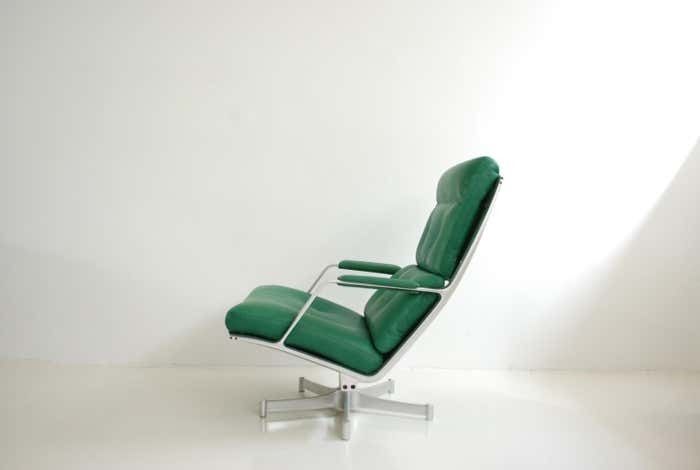 Kill International Fk 85 Lounge Chair Green By Kastholm & Fabricius Kelly Green photo for sale