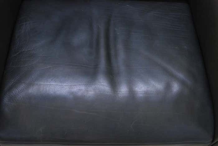Matteo Grassi Esquire Neck Leather Armchair By Luigi Massoni & Giorgio Cazzaniga photo buy