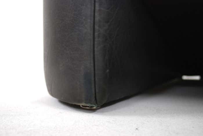 photo for sale Matteo Grassi Esquire Neck Leather Armchair By Luigi Massoni & Giorgio Cazzaniga