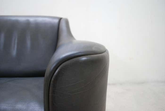 Furniture Matteo Grassi Esquire Neck Leather Armchair By Luigi Massoni & Giorgio Cazzaniga photo