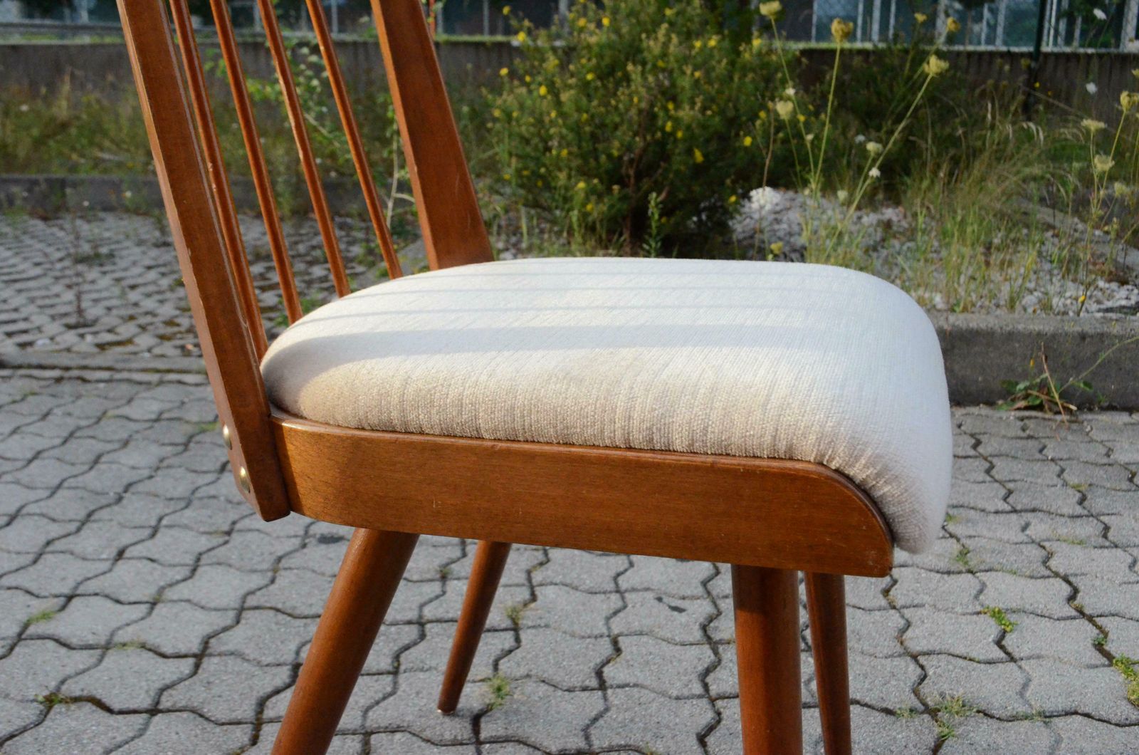 photo buy German 50ties Mid Century Dining Chair Set Of 4