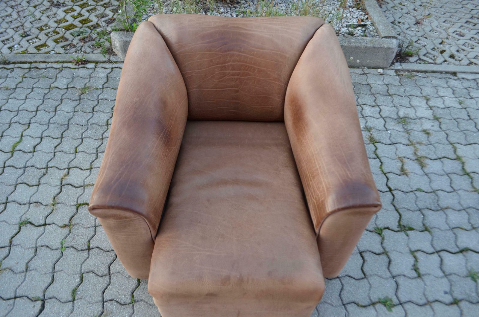 De Sede Ds 47 Neck Leather Armchair Brown photo 3706.0