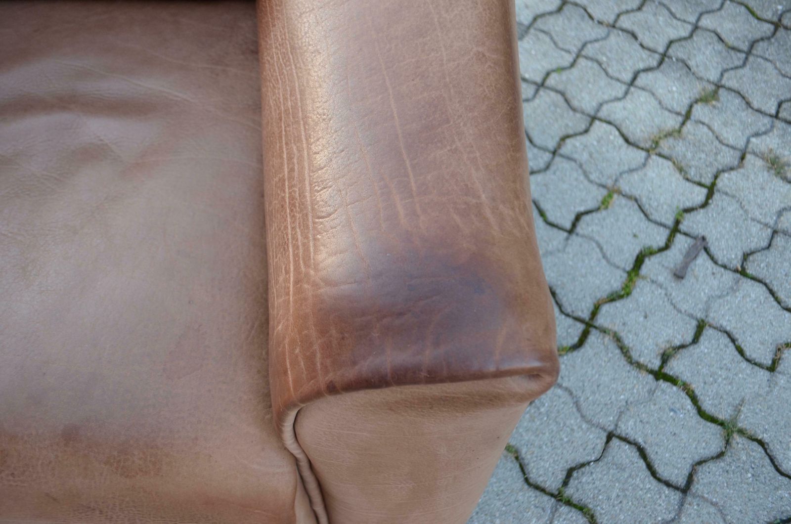 photo vinterior De Sede Ds 47 Neck Leather Armchair Brown