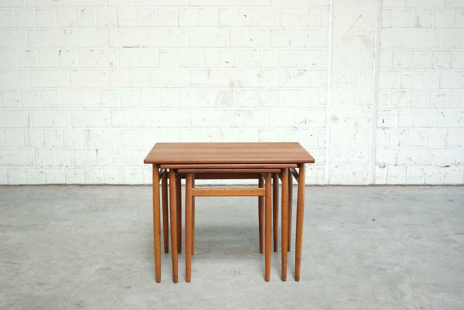 Nesting Tables In Teak By Tove And Edvard Kindt Larsen For Seffle photo for sale