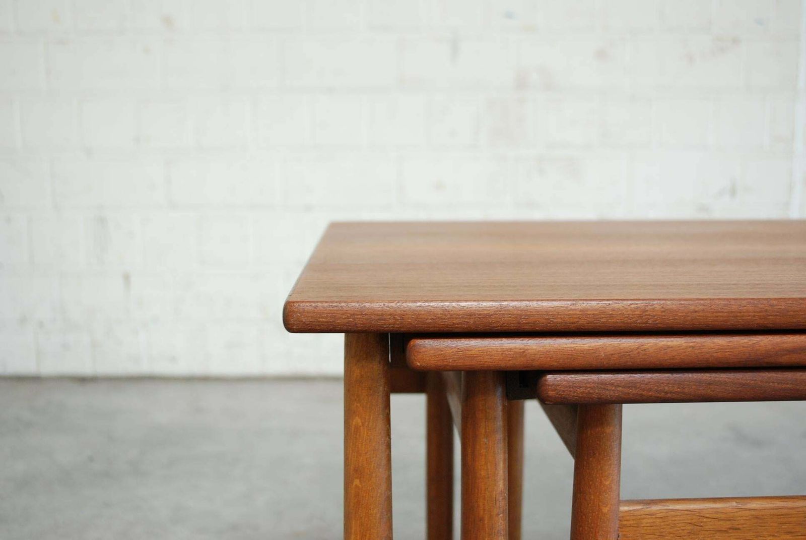 Nesting Tables In Teak By Tove And Edvard Kindt Larsen For Seffle photo Furniture