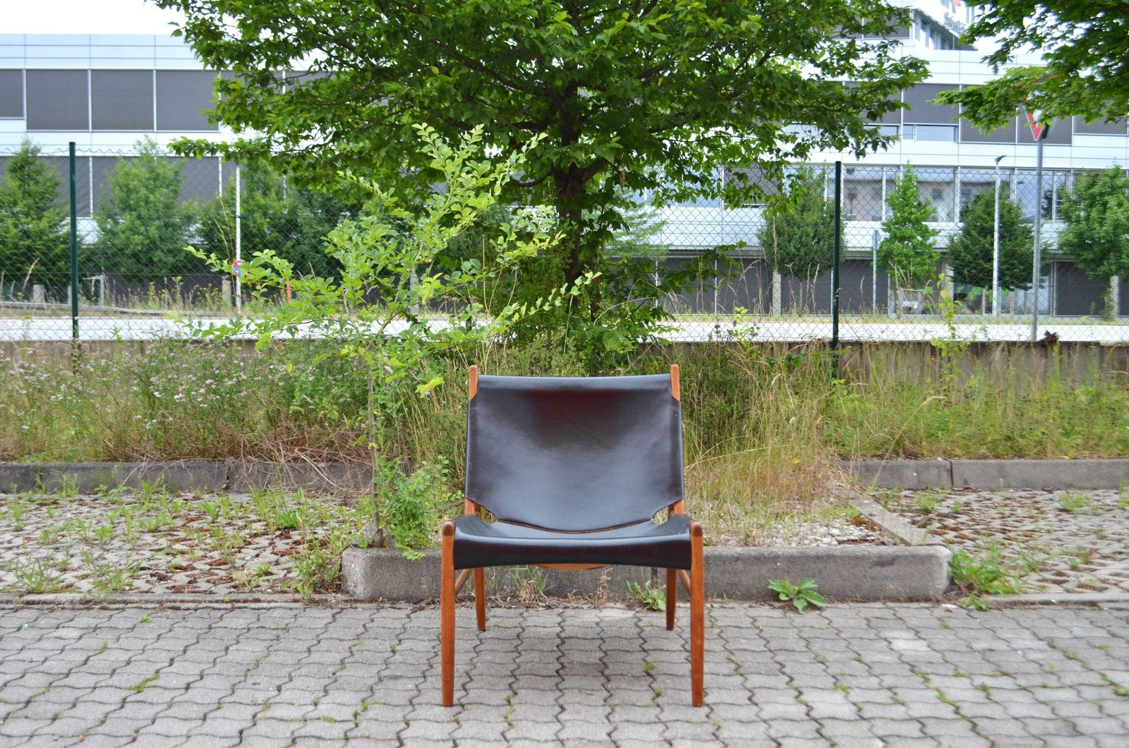 Franz Xaver Lutz Model 1192 Chimney Lounge Chair For Deutsche Werkstätten, 1958 photo vintage