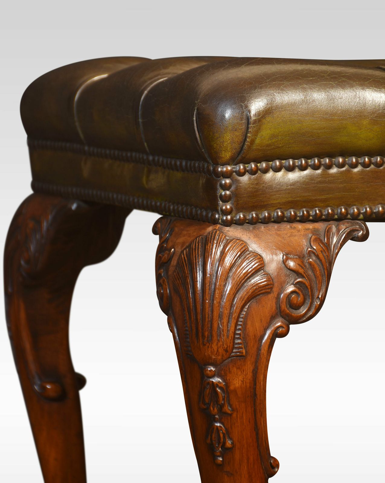 Leather Upholstered Stool photo Furniture