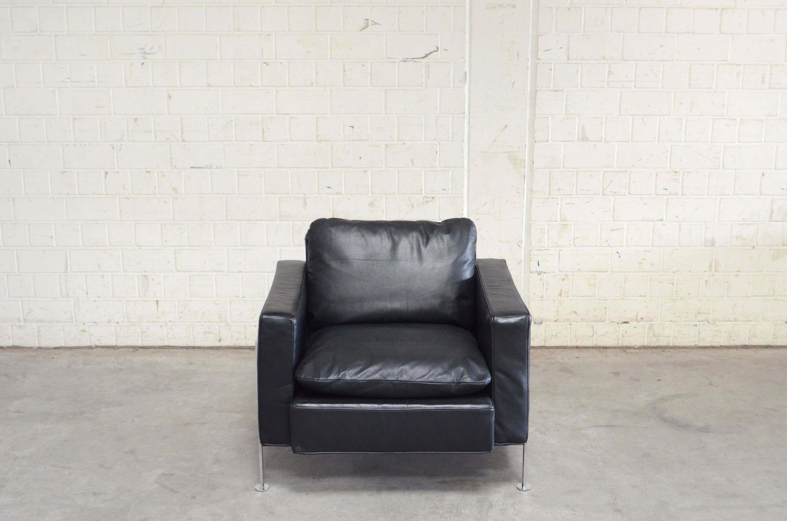 Robert Haussmann Hans Kaufeld / De Sede Rh 302 Leather Armchair First Edition photo 5286.0