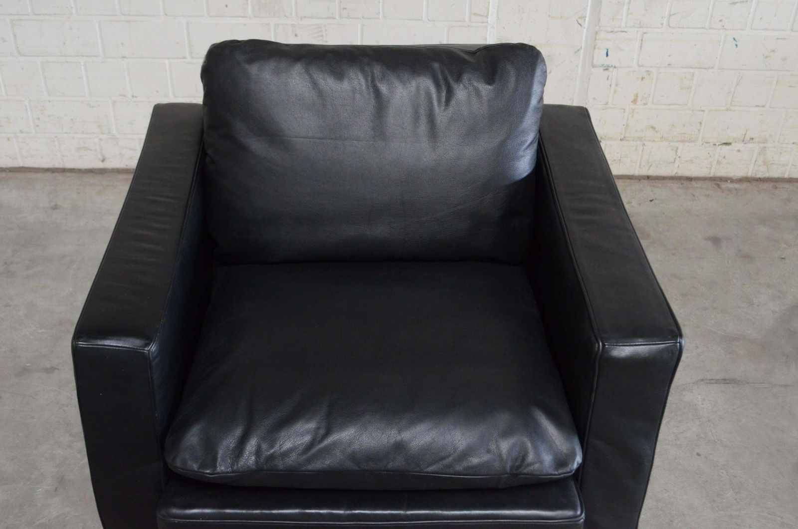 Robert Haussmann Hans Kaufeld / De Sede Rh 302 Leather Armchair First Edition photo vinterior