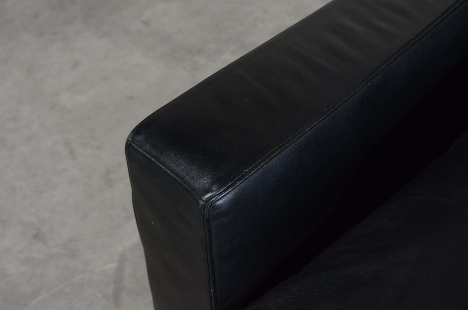 Robert Haussmann Hans Kaufeld / De Sede Rh 302 Leather Armchair First Edition photo vintage