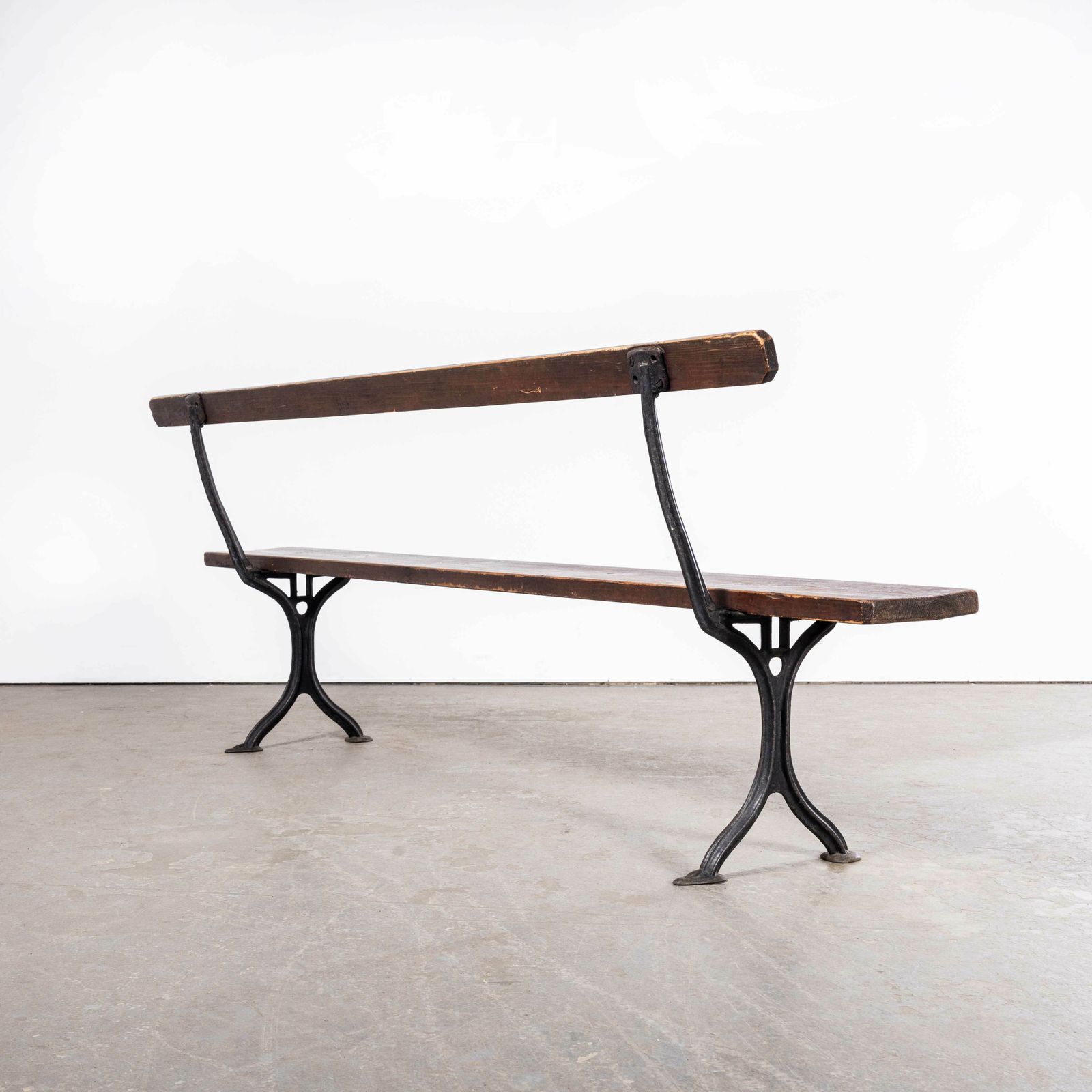 1940’s English Cast Metal Church Benches – Several Available photo vintage