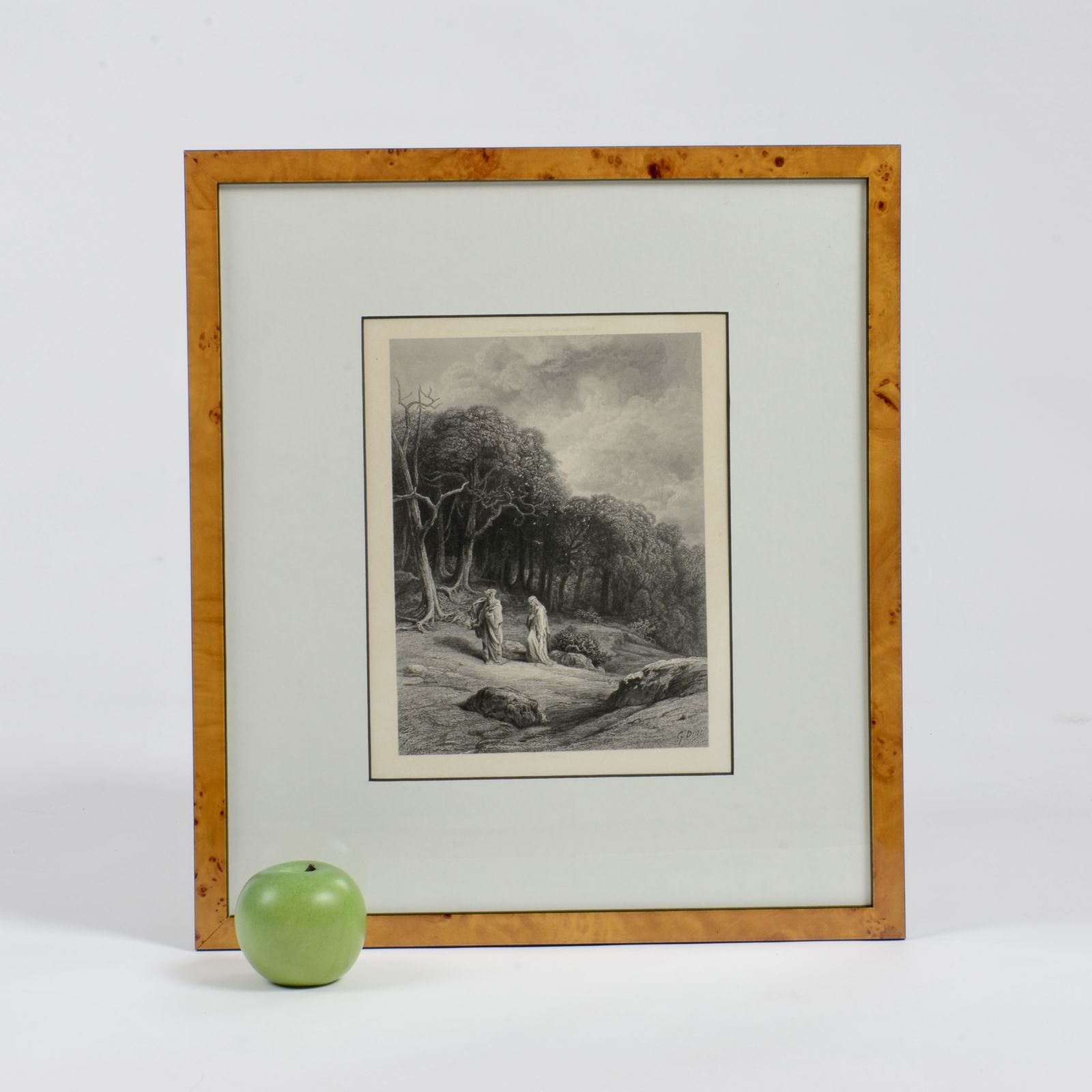Set Of 4 Framed Dante Prints, 1800s photo furniture