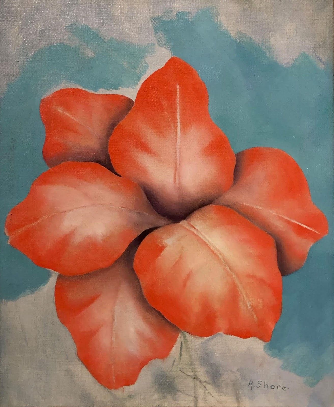 Agnes Pelton Contemporary Floral Spiritual Cotton Canvas Art Print photo furniture