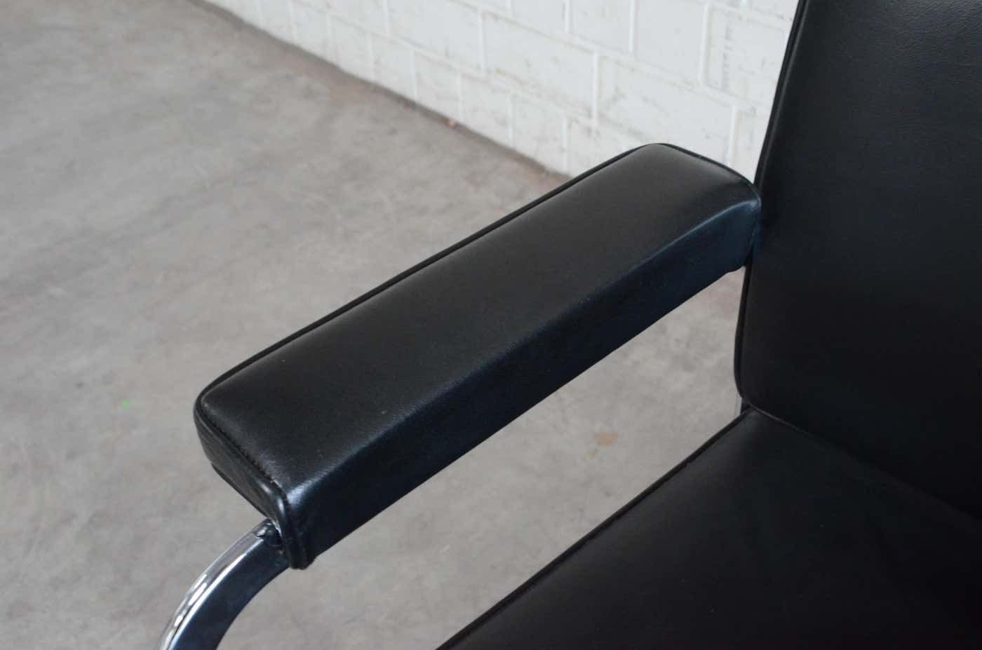 Robert Haussmann De Sede Rh 305 Chair Black photo vintage