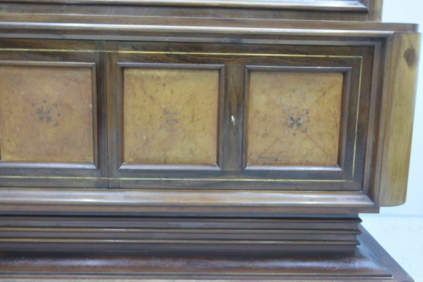 Furniture 1940 Bookcase Chest In Rosewood photo