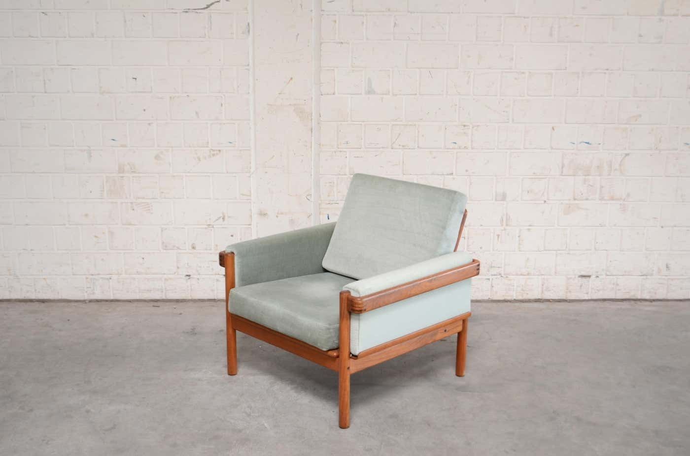 photo for sale Henry Walter Klein Danish Modern Teak Easy Chair For Bramin