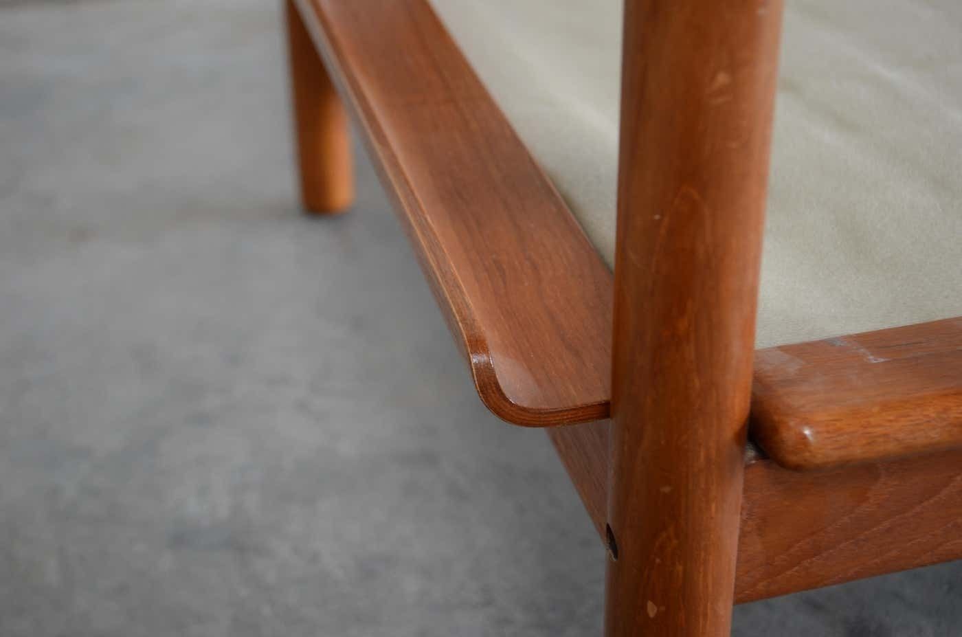 Furniture Henry Walter Klein Danish Modern Teak Easy Chair For Bramin photo