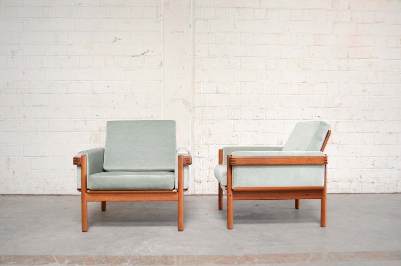 photo vinterior Henry Walter Klein Danish Modern Teak Easy Chair For Bramin
