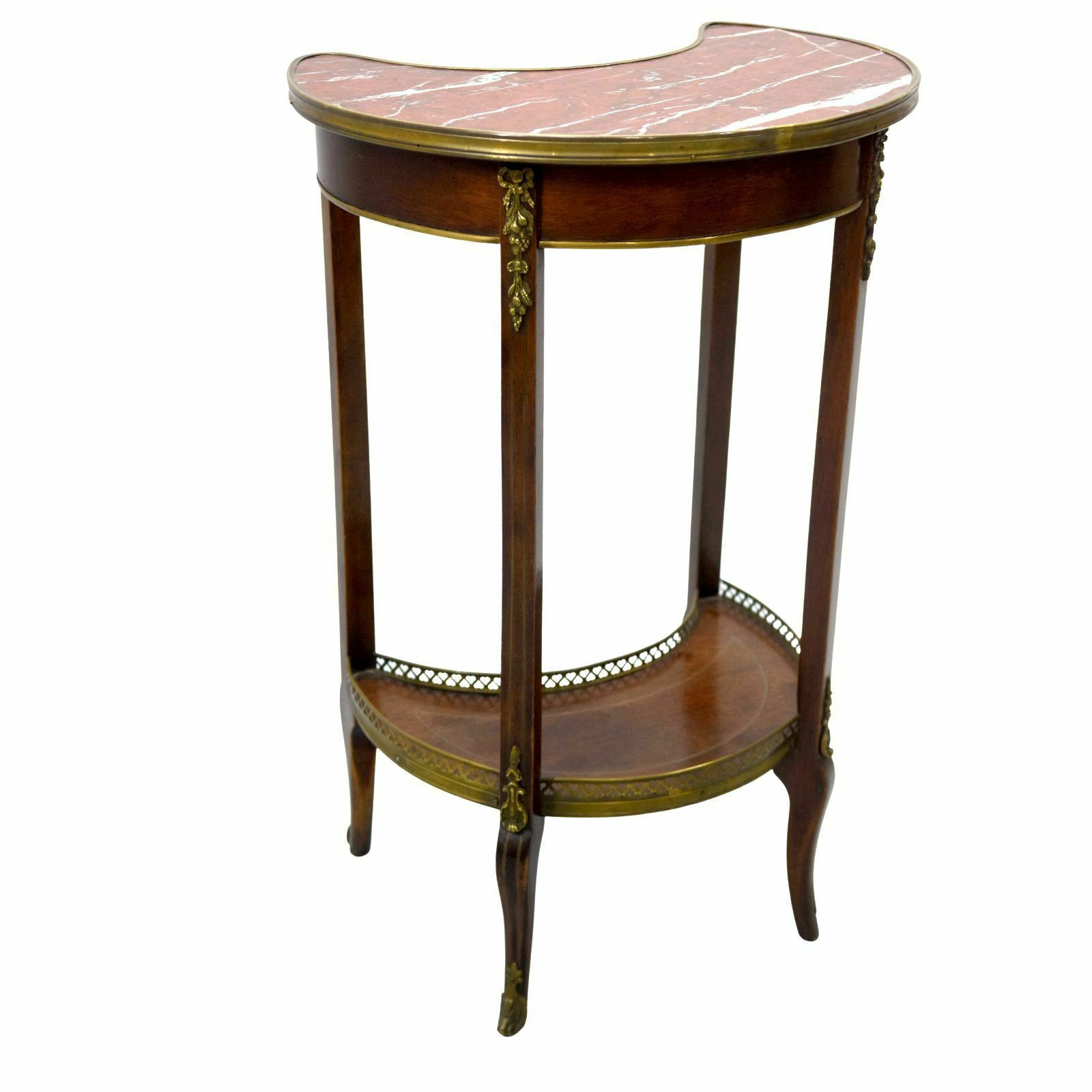 Louis XVI Style Mahogany Bedside Table, 19th Century