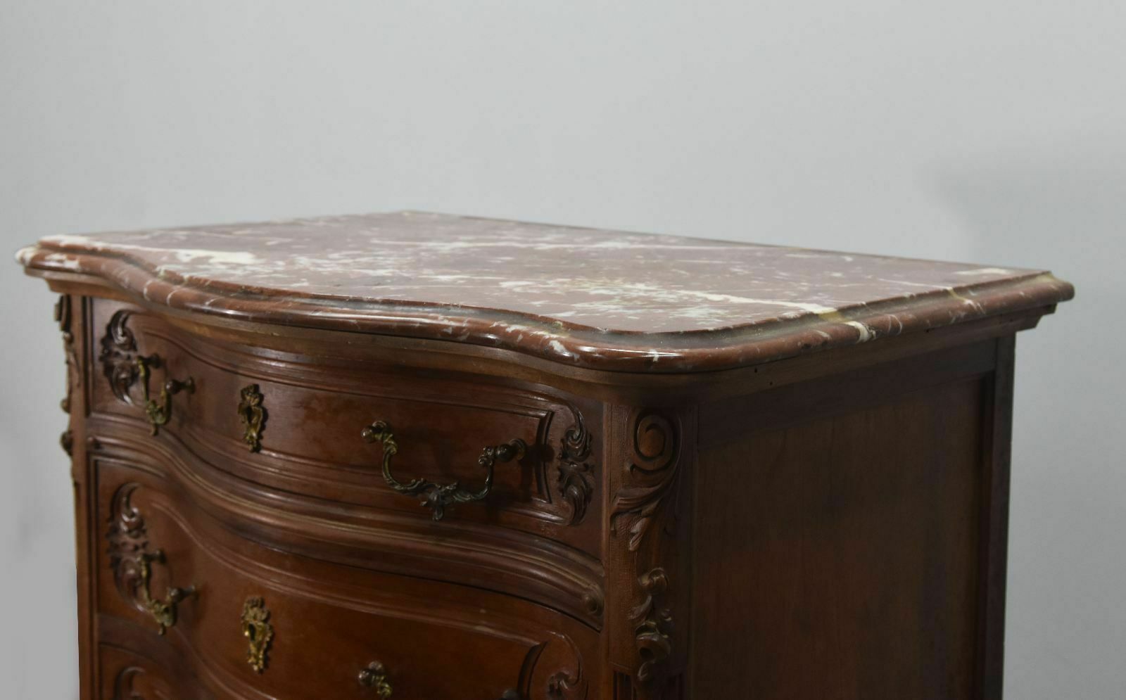 Napoleon III Weekly Planner In Louis XV Style In Walnut Circa 1900 photo buy