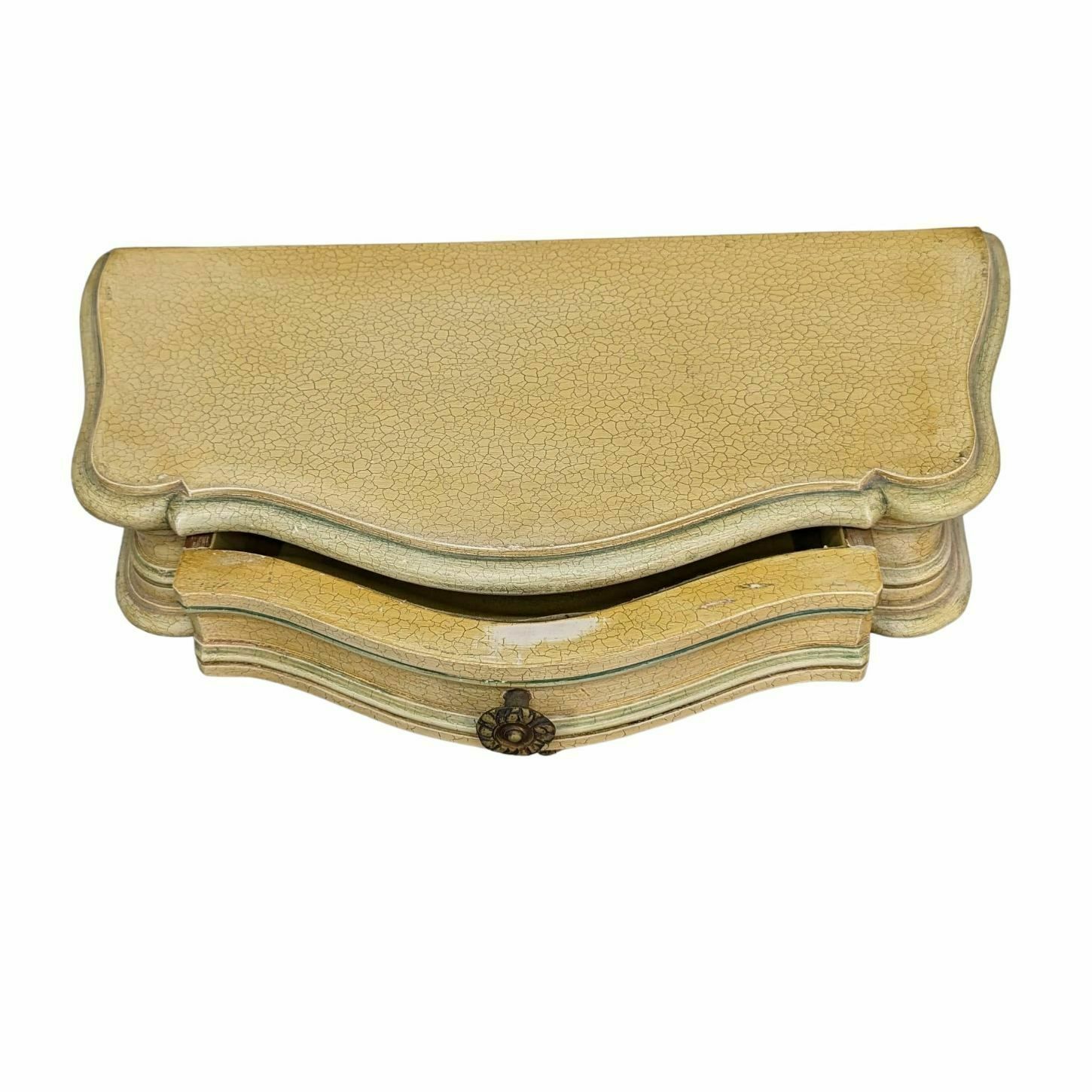 Venitian Style Lacquered Wooden Vet (Pair) photo for sale