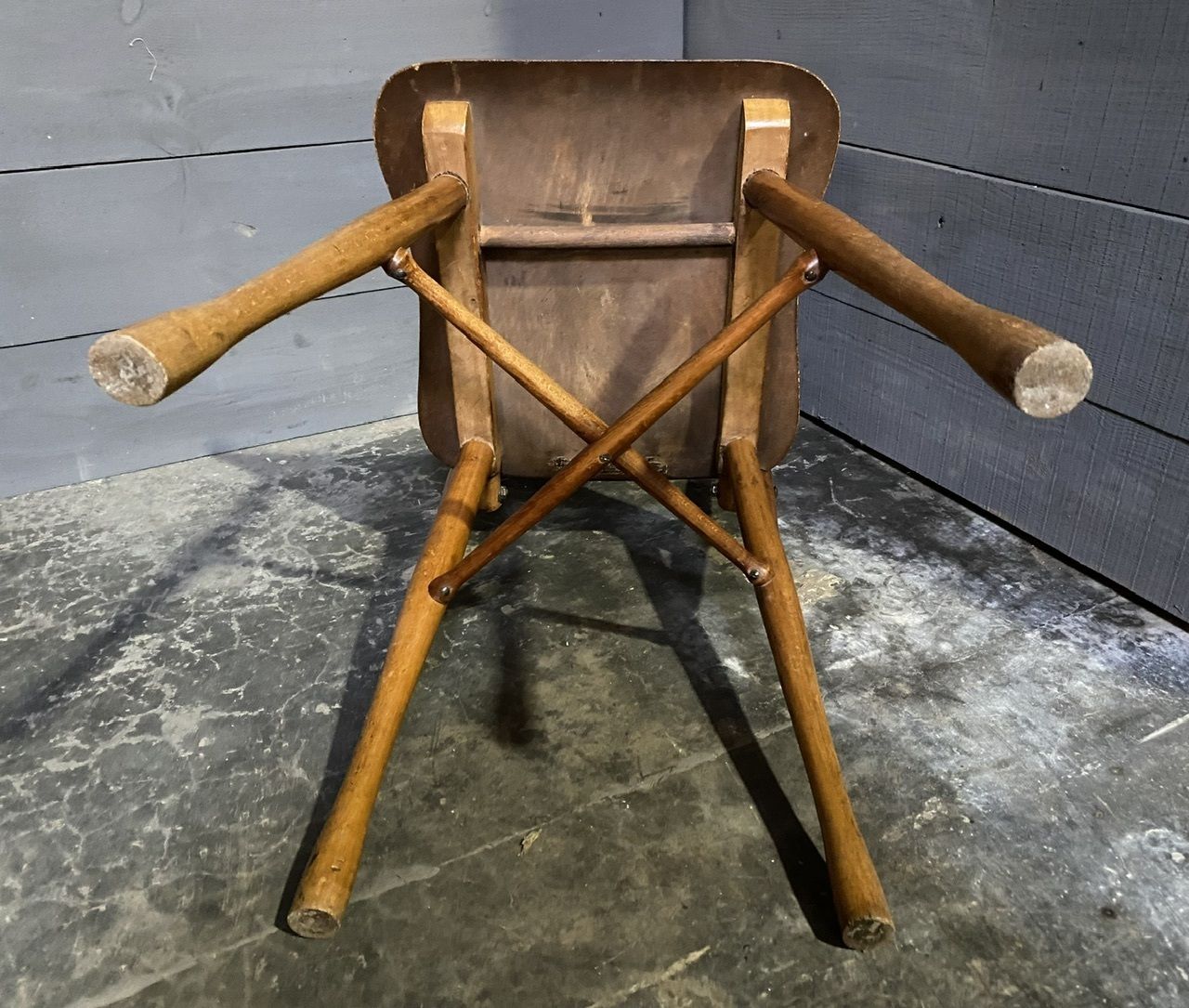Extremely Rare Set 12 J & J Kohn Bentwood Bistro Dining Chairs photo furniture