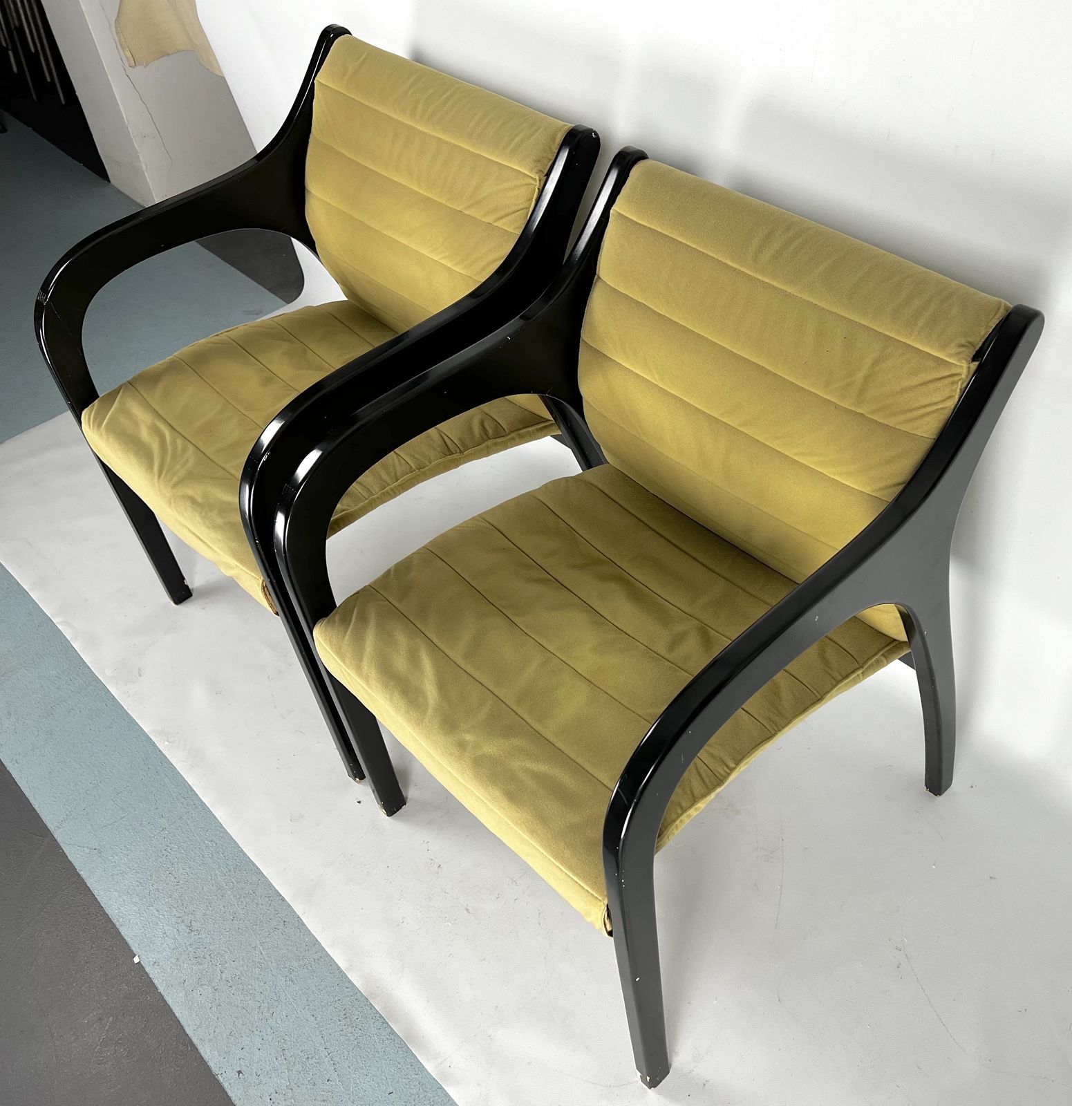 Mid Century Pair Of Vivalda Lounge Chairs By Claudio Salocchi For Sormani. 1960s photo 1820.0