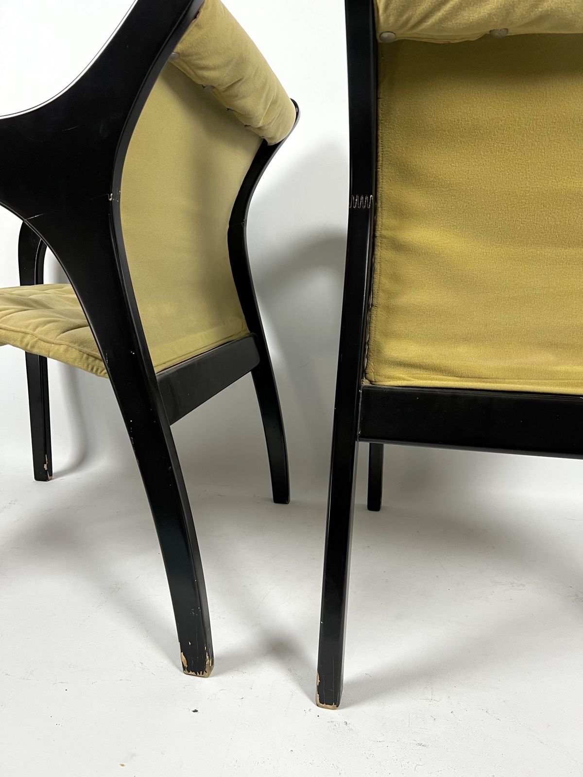 Mid Century Pair Of Vivalda Lounge Chairs By Claudio Salocchi For Sormani. 1960s photo vintage