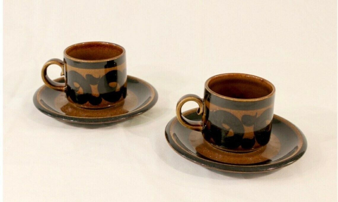 Arabia Soraya Tea Service Gunvor Olin  Grönqvist, 1960s Finland photo for sale