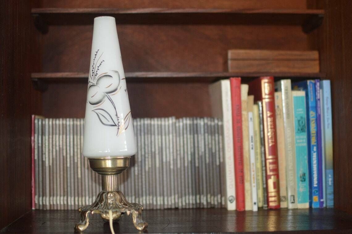 Vintage Tabel Lamp Tripod Stilnovo Midcentury 1950