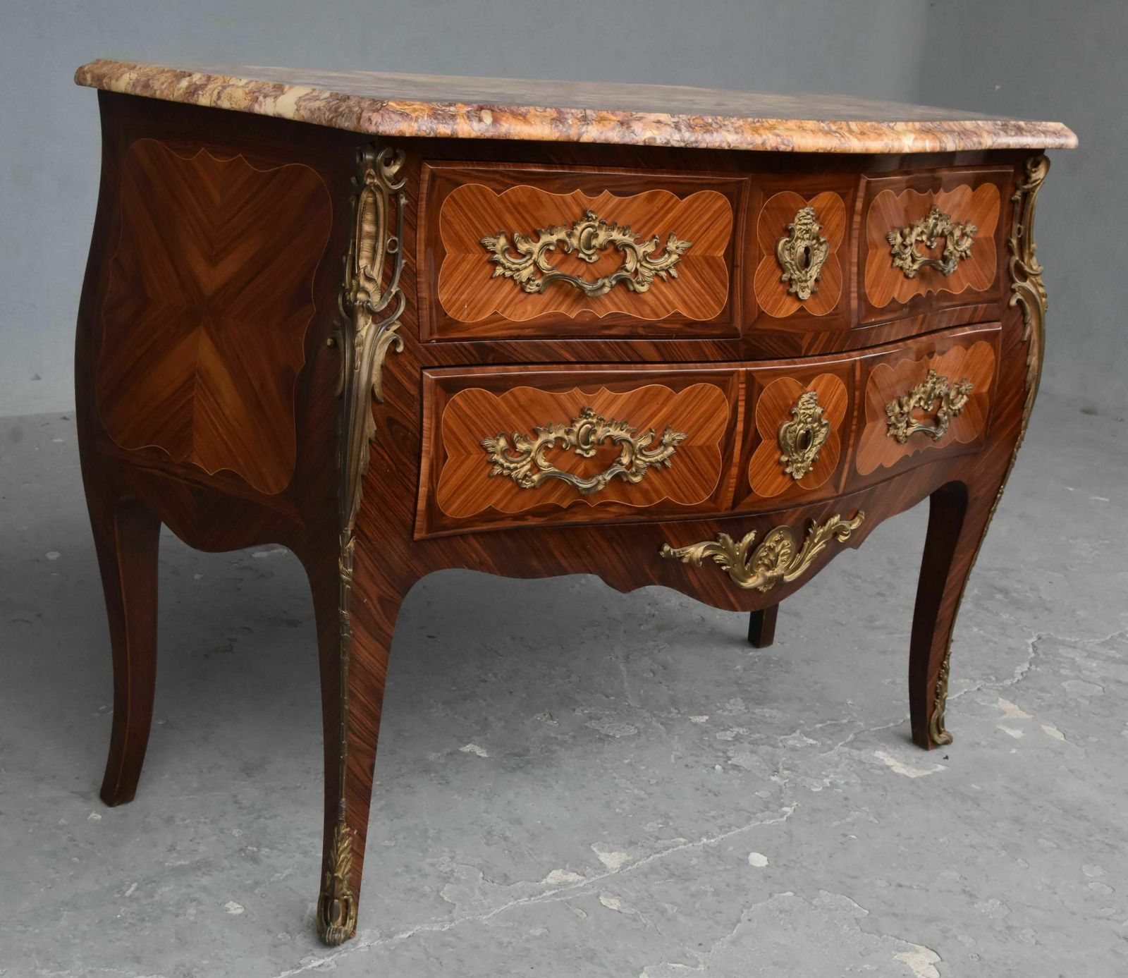 Louis XV Saute Chest Of Drawers, 19th Century Rosewood photo furniture