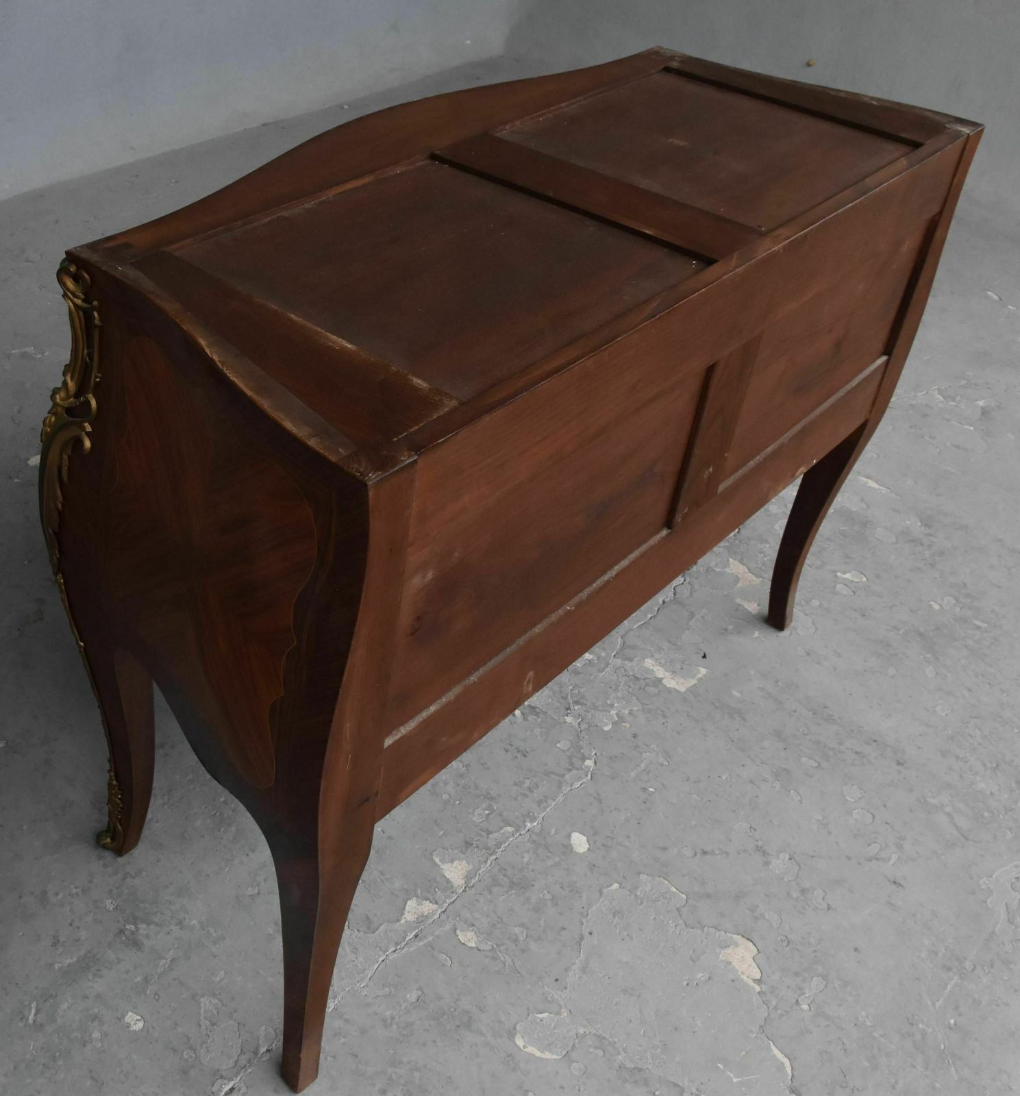 Louis XV Saute Chest Of Drawers, 19th Century Rosewood photo vintage